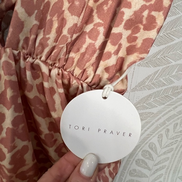 NWT TORI PRAVER Plunge Neckline One-piece - Picture 8 of 9